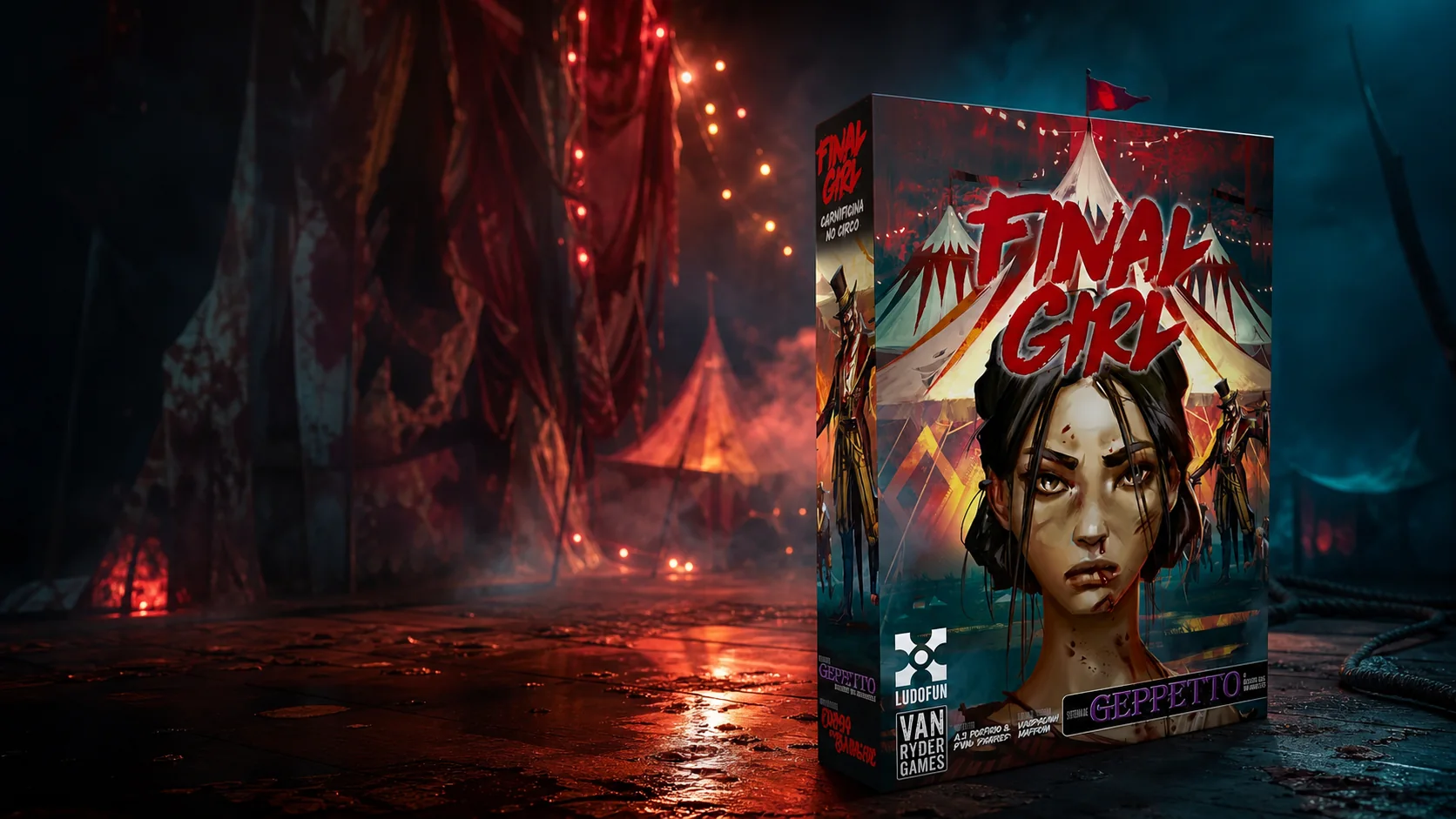 Campanha Cyara de Final Girl: Carnificina no Circo
